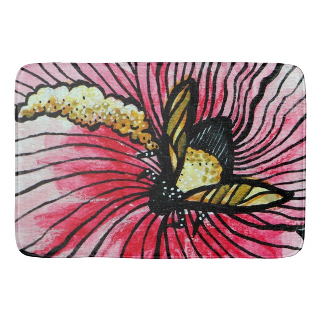 Tapis De Bain Amour d'abeille (Devant)