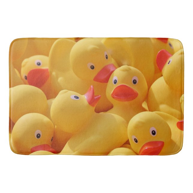 Tapis de bain amusant Canards Caneton en caoutchou (Devant)