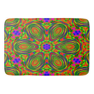 Tapis De Bain Amusement floral des années 60......