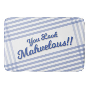Tapis De Bain Amusez-Vous Semblé Mahvelous (Merveilleux) Mat Ba