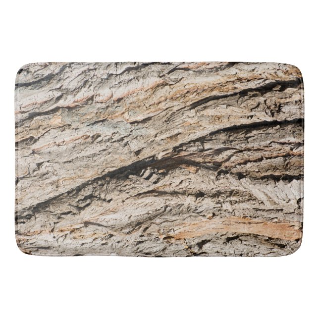 Tapis De Bain Ancien motif de tronc (Devant)