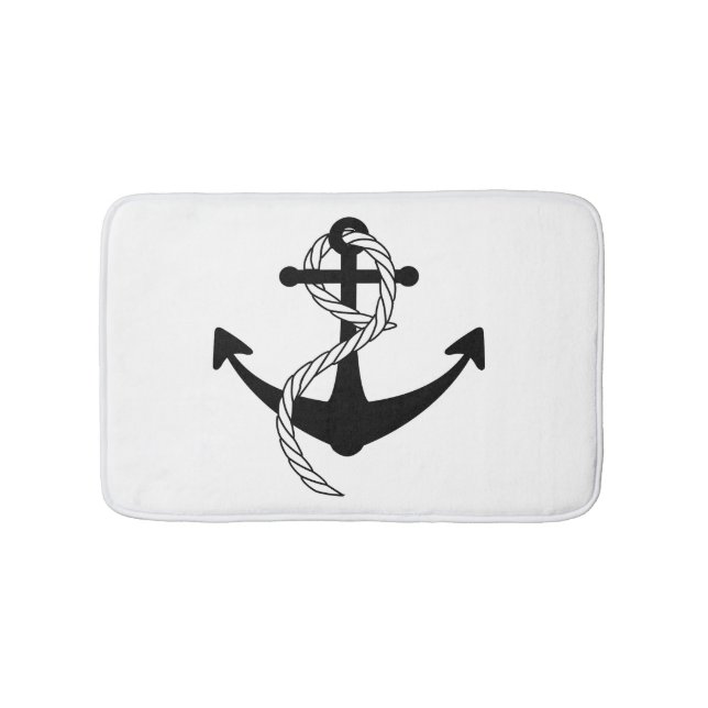 Tapis De Bain Ancre de navire (Devant)