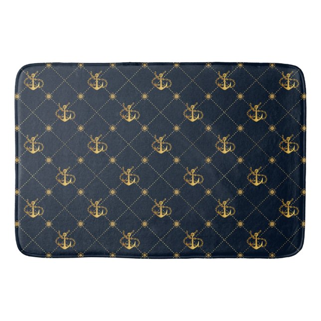 Tapis De Bain Ancre or (Devant)