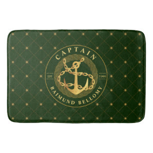 Tapis De Bain Ancre or
