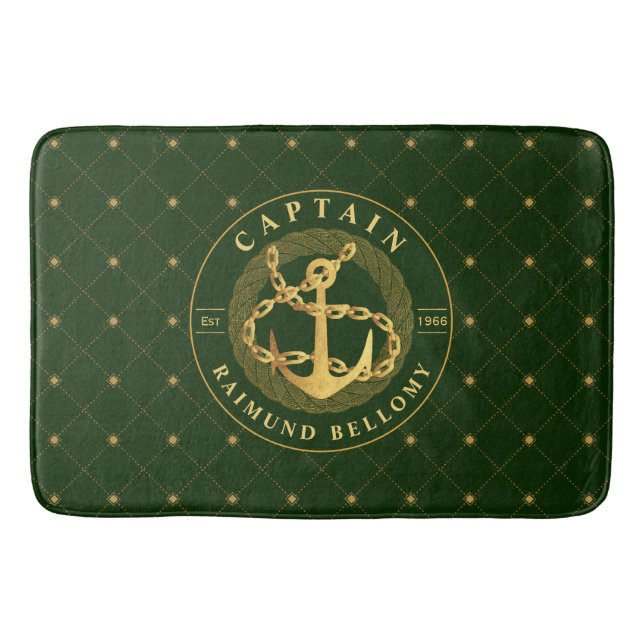 Tapis De Bain Ancre or (Devant)