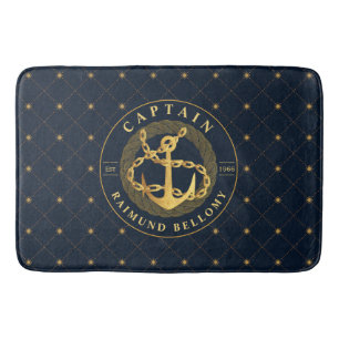 Tapis De Bain Ancre or