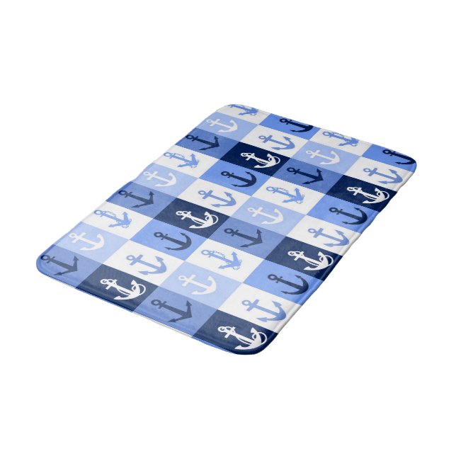 Tapis De Bain Ancres  (Angle)