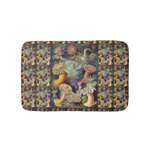 Tapis De Bain Anémones sous-marines vintages par Ernst Haeckel
