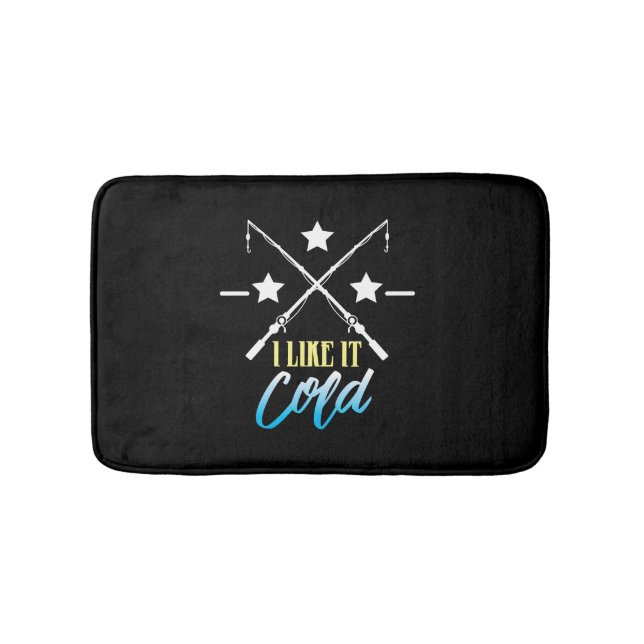 Tapis De Bain Angel Pêche sur glace Poissons (Devant)