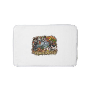 Tapis De Bain Animal d'Halloween