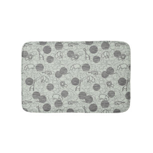 Tapis De Bain animaux 1 de safari
