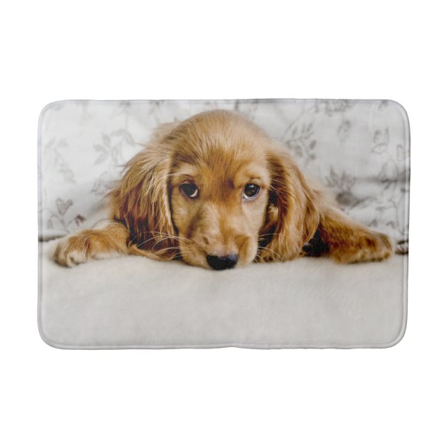 Tapis De Bain Animaux de bébés cutest | Cocker Spaniel (Devant)