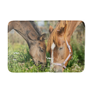 Tapis De Bain Animaux de bébés cutest Colt à cheval