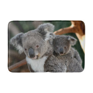 Tapis De Bain Animaux de bébés cutest   Koala et Joey