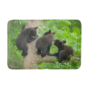Tapis De Bain Animaux de bébés cutest   Trois jeunes petits ours