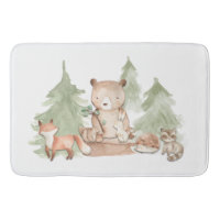 Animaux de la forêt de boislandia en aquarelle pou