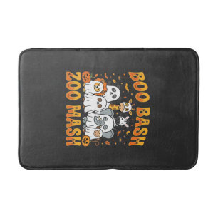 Tapis De Bain Animaux de zoo Halloween Boo Bash Zoo Mash_1