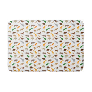Tapis De Bain Animaux sauvages