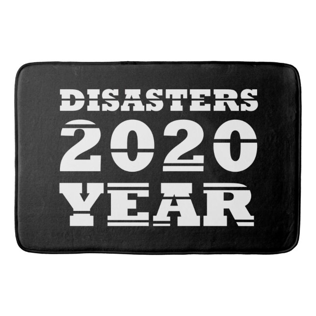 Tapis De Bain Année des catastrophes de 2020 (Devant)