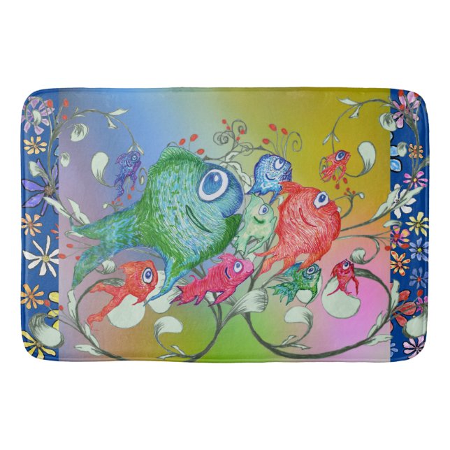 Tapis De Bain Anticipation de la pêche (Devant)