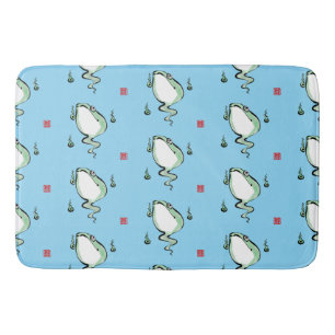 Tapis De Bain Antique Origine Histoire Grumpy Frog Japonais Toad