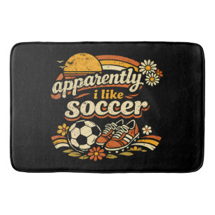 Tapis De Bain Apparemment j'aime le football