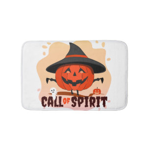 Tapis De Bain Appel de l'Esprit d'Halloween