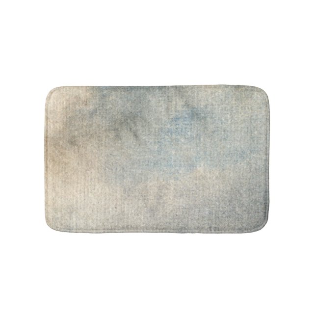 Tapis De Bain aquarelle 4 d'arrière - plan (Devant)