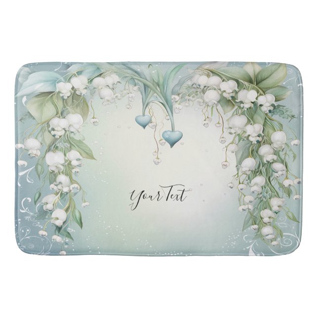 Tapis De Bain Aquarelle Lily de la cuve de la vallée (Devant)