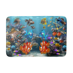 Tapis De Bain Aquarium