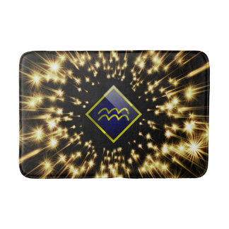 Tapis De Bain Aquarius zodiaque
