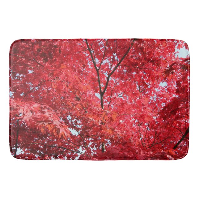 Tapis De Bain Arbre à érable rouge (Devant)