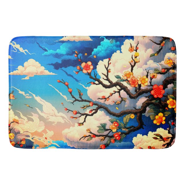 Tapis De Bain Arbre à fleurs (Devant)