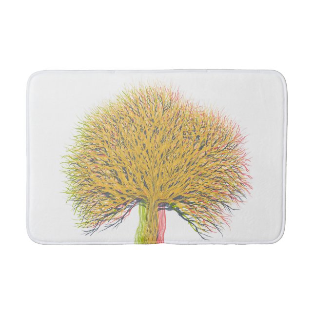 Tapis De Bain Arbre d'automne (Devant)