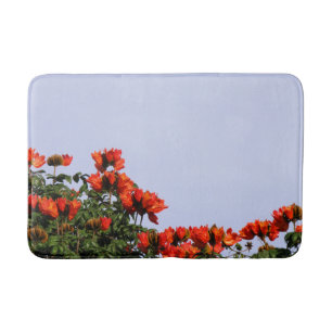 Tapis De Bain Arbre de tulipe africain botanique