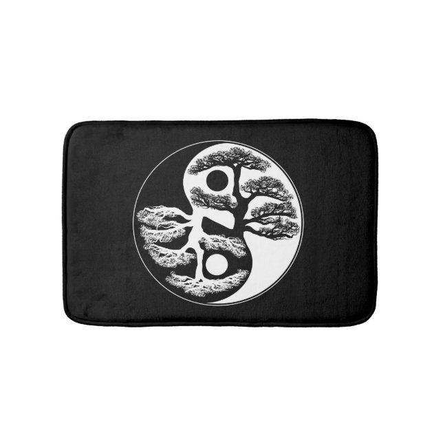 Tapis De Bain Arbre de Yin Yang (Devant)