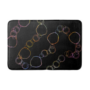 Tapis De Bain Arc arc-en-ciel circulaire