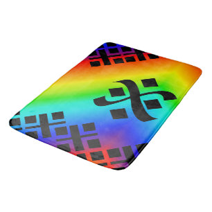 Tapis De Bain Arc-en-ciel