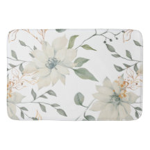 Arrière - plan blanc floral blanc classique