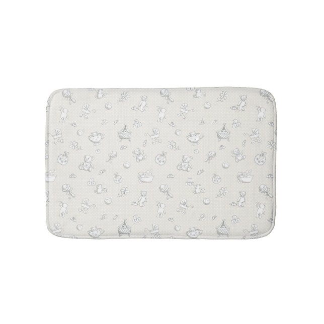 Tapis De Bain Arrière - plan de bébé (Devant)