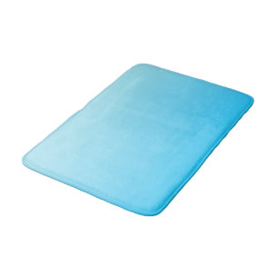 Tapis De Bain Arrière - plan de dégradé de couleur bleu