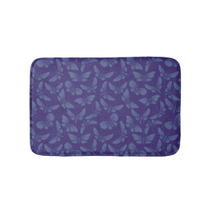 Tapis De Bain arrière - plan de papillons de mite de nuit