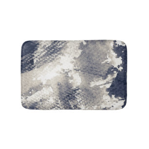 Tapis De Bain Arrière - plan grunge abstrait. Aquarelle, encre