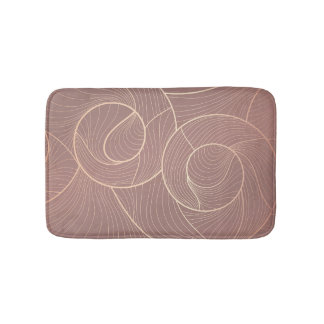 Tapis De Bain Arrière - plan Motif Luxury Gold Lines