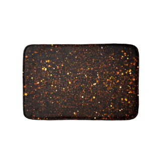 Tapis De Bain Arrière - plan noir Beautiful Bokeh