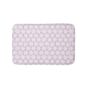 Tapis De Bain Arrière - plan pourpre de motif de rayures d'ogee