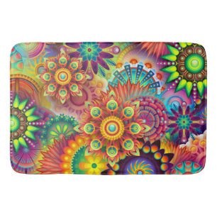 Tapis De Bain Art Abstrait 163 Mat de bain