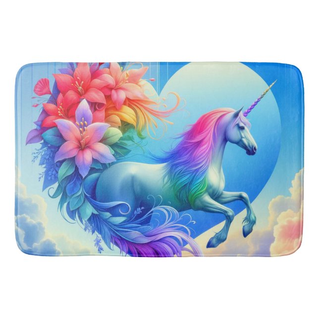 Tapis De Bain Art de licorne (Devant)