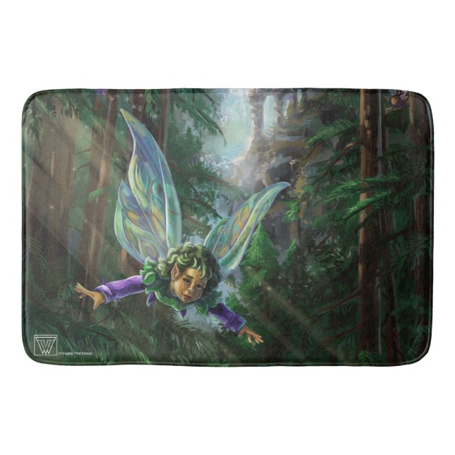Tapis De Bain Art de Pays des Fées (Devant)