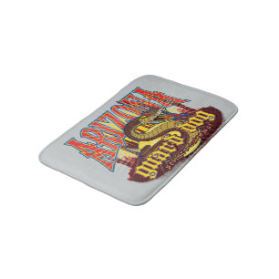 Tapis De Bain Art de serpent d'Arizona